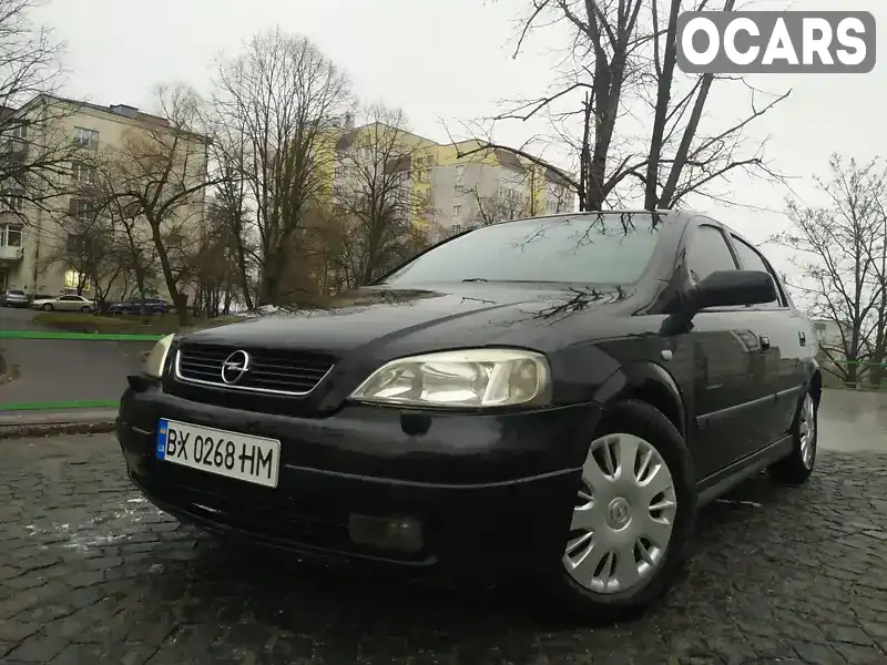 Хэтчбек Opel Astra 2002 2.2 л. Ручная / Механика обл. Хмельницкая, Хмельницкий - Фото 1/14