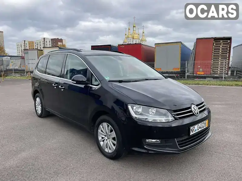 Минивэн Volkswagen Sharan 2016 2 л. Автомат обл. Волынская, Ковель - Фото 1/21