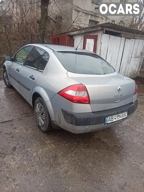 Седан Renault Megane 2005 1.39 л. Ручная / Механика обл. Винницкая, Винница - Фото 1/3