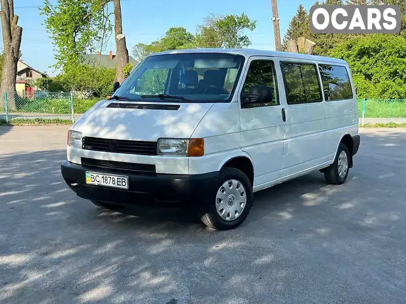 Мінівен Volkswagen Transporter 2001 2.5 л. Ручна / Механіка обл. Львівська, Самбір - Фото 1/21