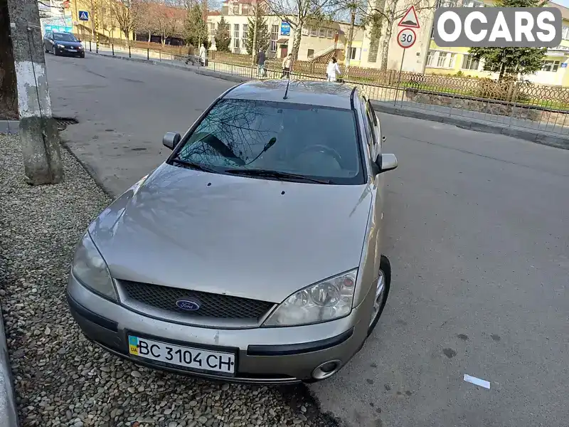 Седан Ford Mondeo 2002 2 л. Ручна / Механіка обл. Івано-Франківська, Калуш - Фото 1/14