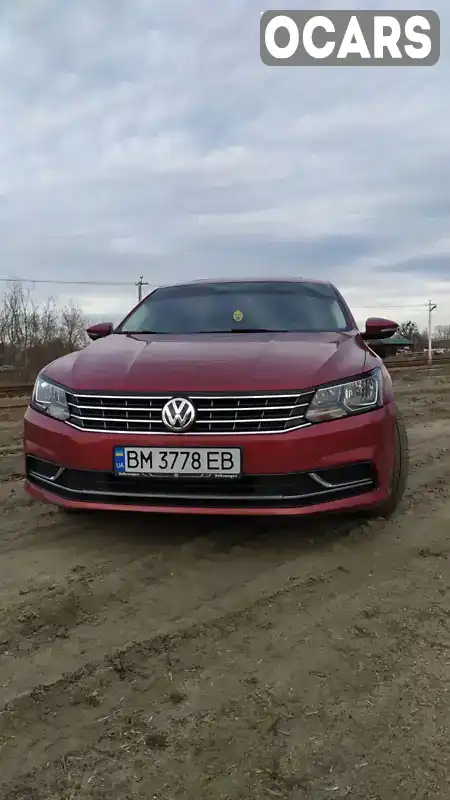 Седан Volkswagen Passat 2016 1.8 л. Автомат обл. Сумская, Ахтырка - Фото 1/13