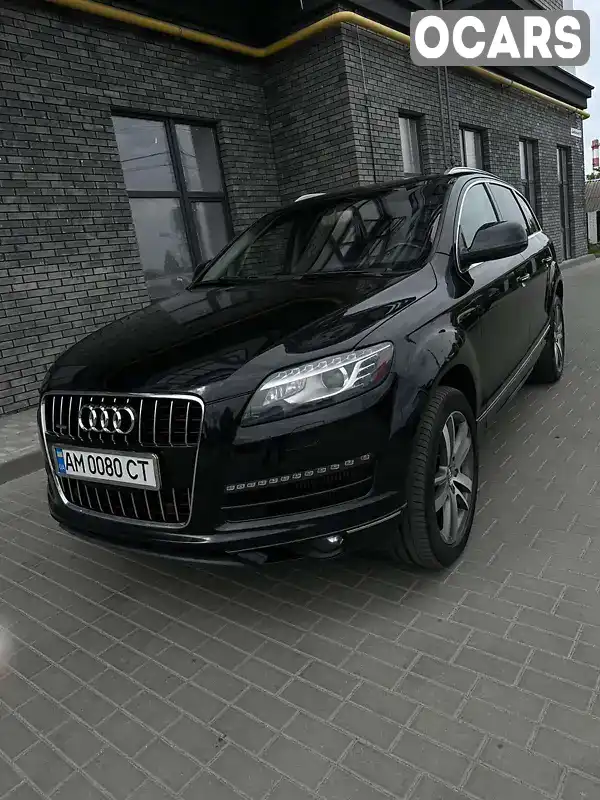 Внедорожник / Кроссовер Audi Q7 2012 3 л. Автомат обл. Житомирская, Житомир - Фото 1/21