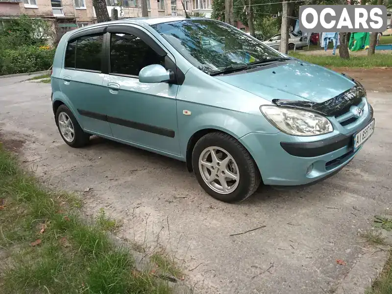 Хетчбек Hyundai Getz 2006 1.4 л. Автомат обл. Київська, Бровари - Фото 1/19