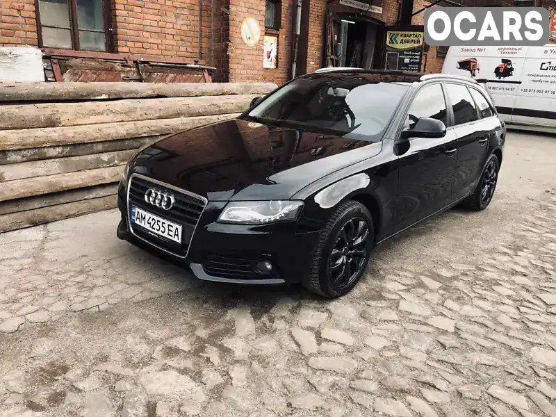 Універсал Audi A4 2008 1.98 л. Автомат обл. Житомирська, Житомир - Фото 1/9