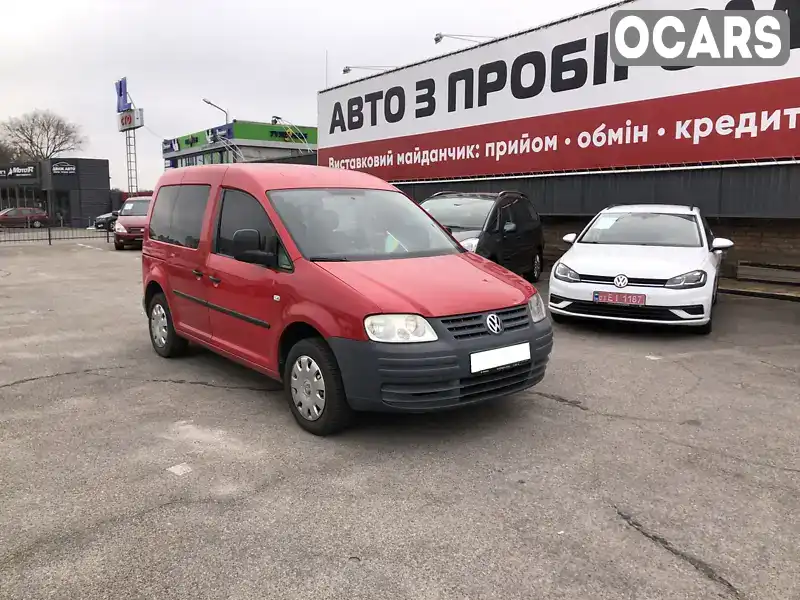 Минивэн Volkswagen Caddy 2006 1.6 л. Ручная / Механика обл. Запорожская, Запорожье - Фото 1/12