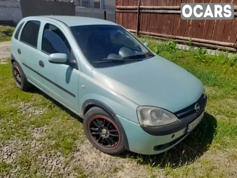 Хэтчбек Opel Corsa 2002 1.69 л. Ручная / Механика обл. Черниговская, Чернигов - Фото 1/5