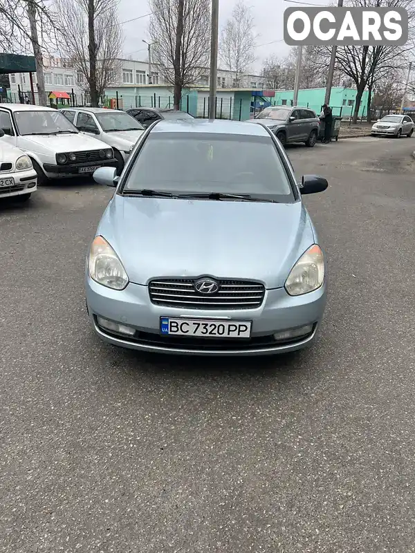 Седан Hyundai Accent 2007 1.39 л. Ручна / Механіка обл. Харківська, Харків - Фото 1/7