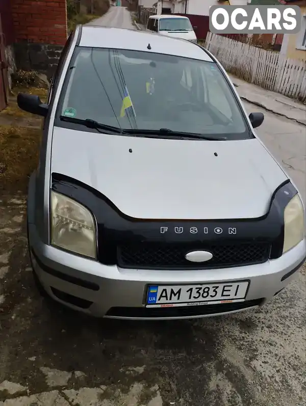 Хетчбек Ford Fusion 2005 1.39 л. Ручна / Механіка обл. Житомирська, Звягель - Фото 1/6