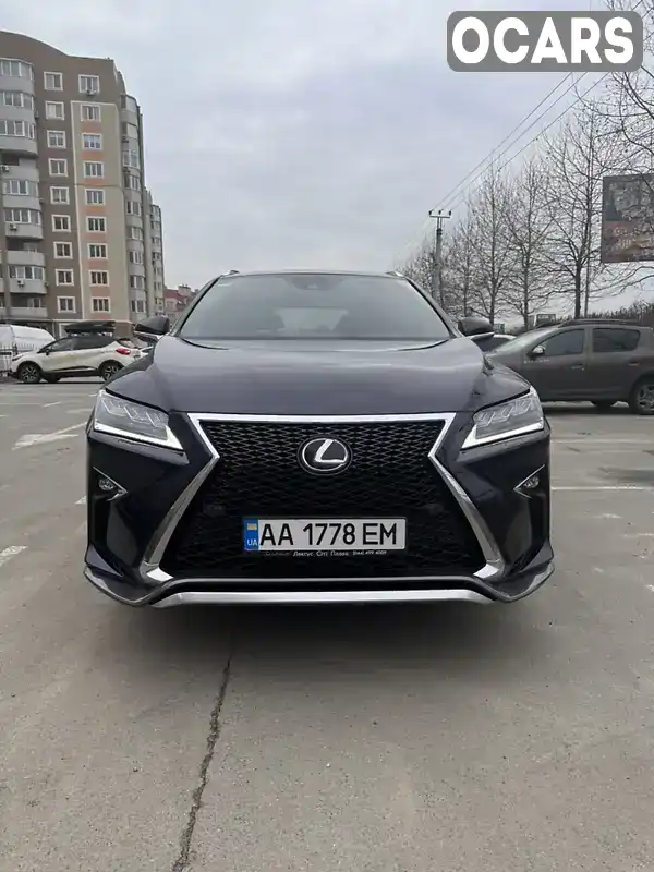 Позашляховик / Кросовер Lexus RX 2019 3.46 л. Автомат обл. Київська, Київ - Фото 1/16