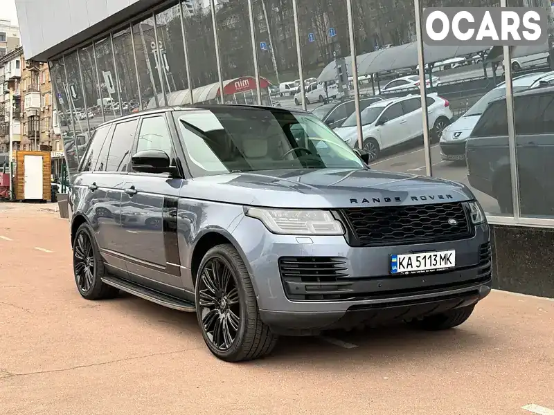 Внедорожник / Кроссовер Land Rover Range Rover 2019 4.37 л. Автомат обл. Киевская, Киев - Фото 1/21