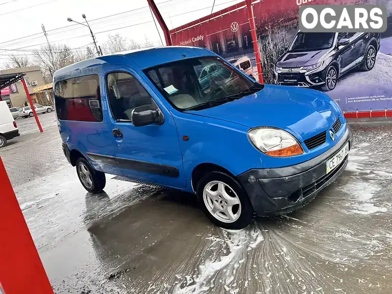 Мінівен Renault Kangoo 2004 1.2 л. Ручна / Механіка обл. Чернівецька, Чернівці - Фото 1/14