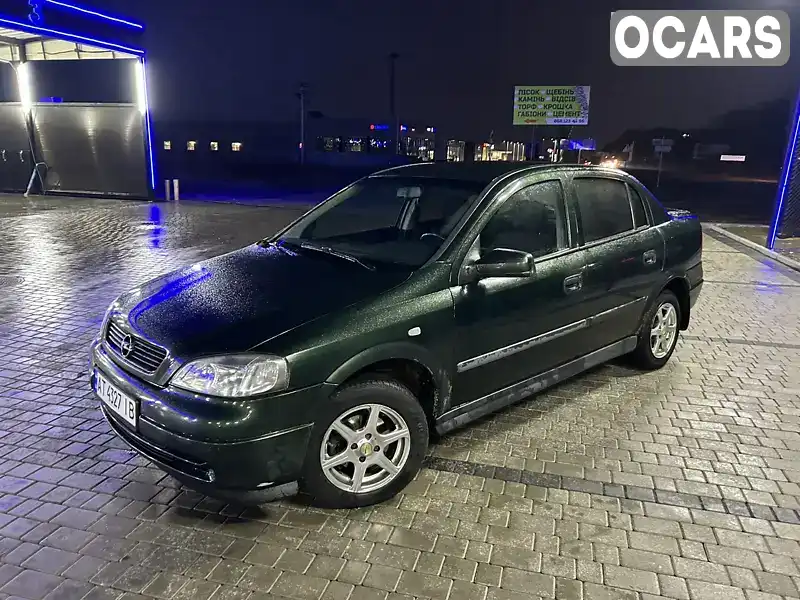 Седан Opel Astra 2003 1.39 л. Ручная / Механика обл. Ивано-Франковская, Ивано-Франковск - Фото 1/21