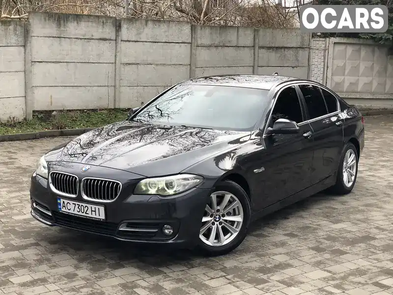 Седан BMW 5 Series 2014 2 л. Автомат обл. Ровенская, Ровно - Фото 1/21