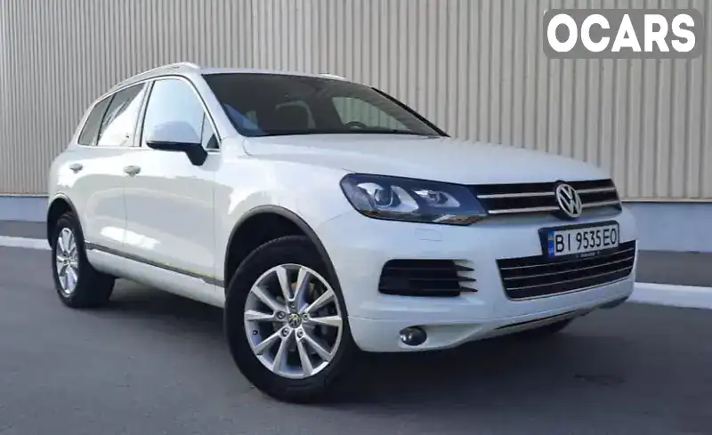 Внедорожник / Кроссовер Volkswagen Touareg 2014 3 л. Автомат обл. Полтавская, Полтава - Фото 1/21