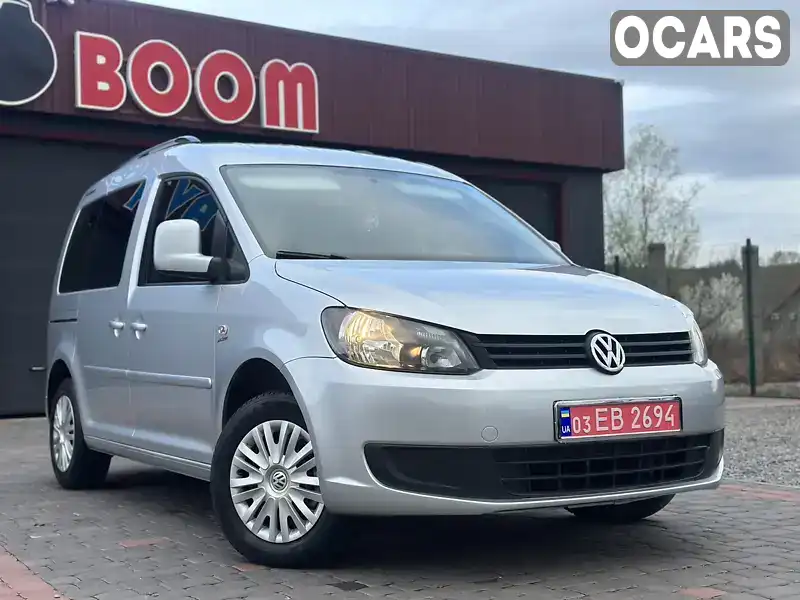 Минивэн Volkswagen Caddy 2015 2 л. Ручная / Механика обл. Закарпатская, Берегово - Фото 1/21