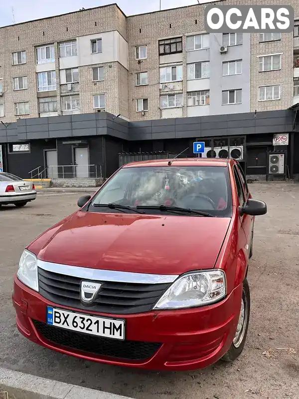 Седан Dacia Logan 2008 1.4 л. Ручна / Механіка обл. Хмельницька, Славута - Фото 1/5