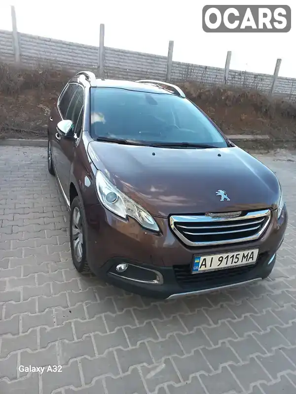 Позашляховик / Кросовер Peugeot 2008 2015 1.2 л. Робот обл. Київська, Київ - Фото 1/10