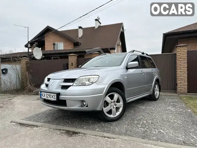 Позашляховик / Кросовер Mitsubishi Outlander 2007 2.4 л. Автомат обл. Київська, Київ - Фото 1/21