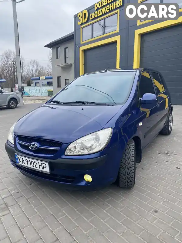 Хэтчбек Hyundai Getz 2008 1.4 л. Ручная / Механика обл. Киевская, Макаров - Фото 1/17