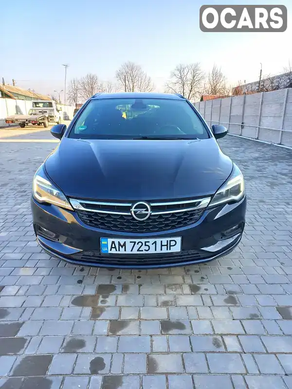 Універсал Opel Astra 2019 1.6 л. Ручна / Механіка обл. Житомирська, Житомир - Фото 1/21