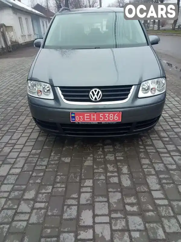 Мінівен Volkswagen Touran 2006 1.6 л. Ручна / Механіка обл. Черкаська, Черкаси - Фото 1/21