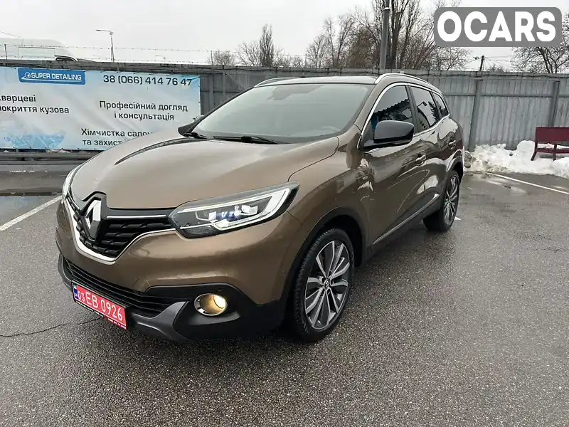 Внедорожник / Кроссовер Renault Kadjar 2016 1.5 л. Ручная / Механика обл. Полтавская, Полтава - Фото 1/21