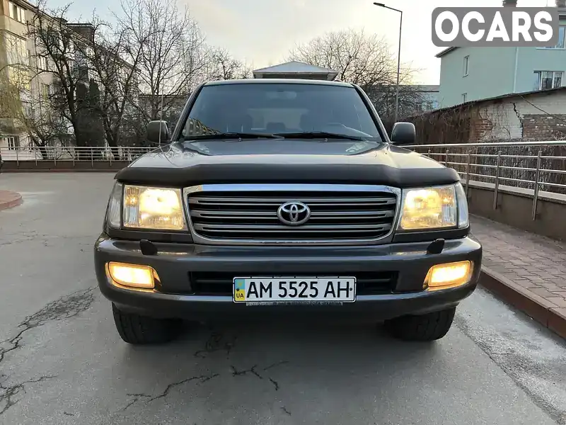 Позашляховик / Кросовер Toyota Land Cruiser 2004 4.7 л. Автомат обл. Житомирська, Житомир - Фото 1/21