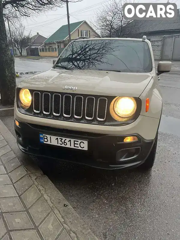 Позашляховик / Кросовер Jeep Renegade 2015 2.36 л. Автомат обл. Полтавська, Кременчук - Фото 1/7