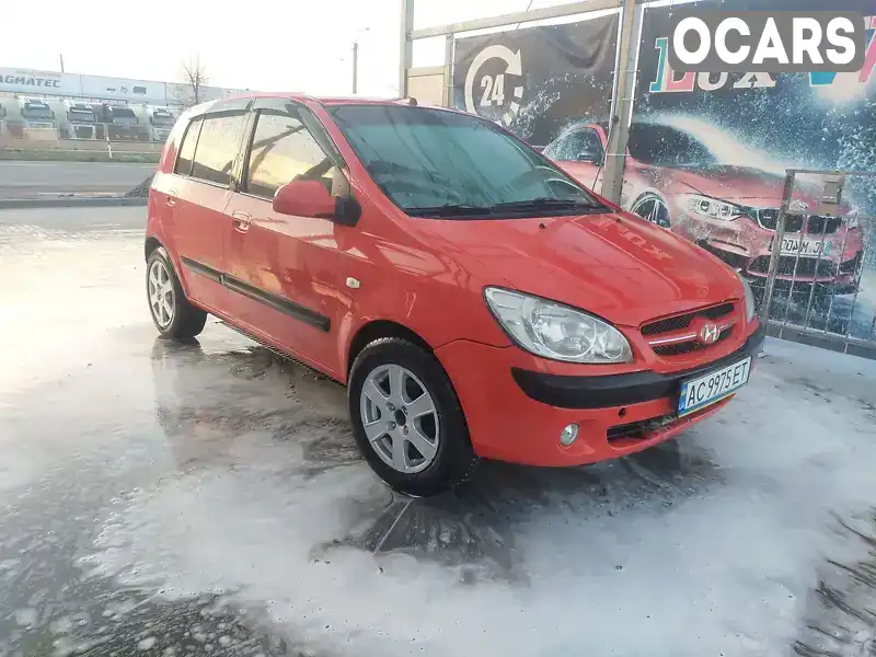 Хэтчбек Hyundai Getz 2006 1.6 л. Ручная / Механика обл. Волынская, Луцк - Фото 1/15