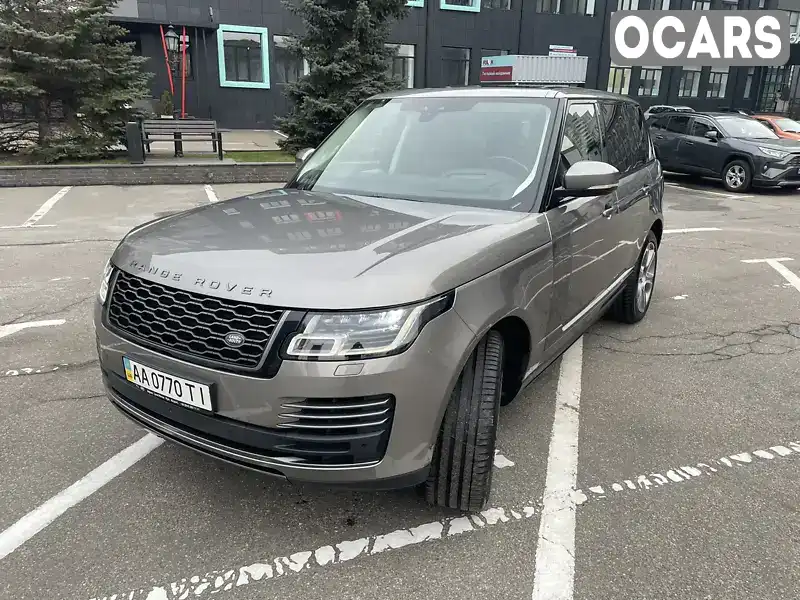 Внедорожник / Кроссовер Land Rover Range Rover 2019 4.37 л. Автомат обл. Киевская, Киев - Фото 1/21