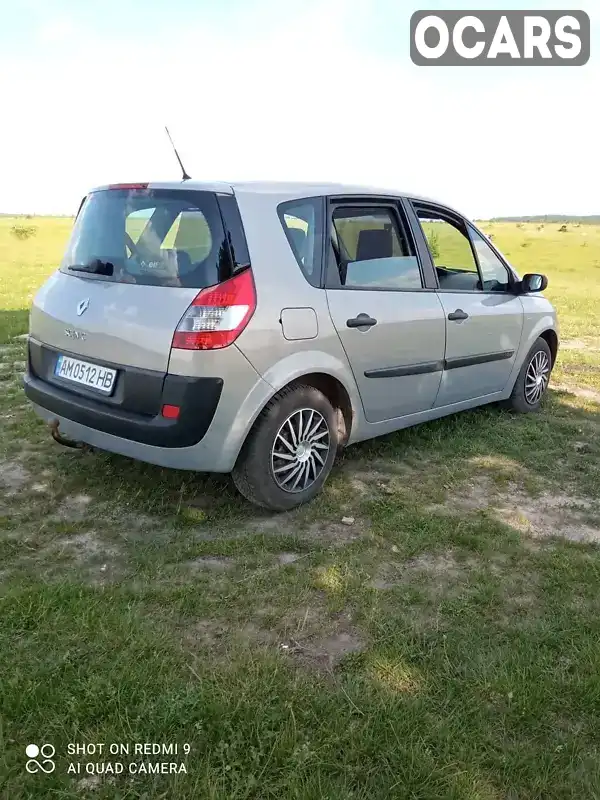 Мінівен Renault Scenic 2006 1.6 л. Ручна / Механіка обл. Житомирська, Бердичів - Фото 1/9