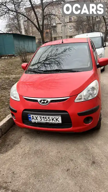 Хэтчбек Hyundai i10 2008 1.1 л. Ручная / Механика обл. Харьковская, Харьков - Фото 1/6