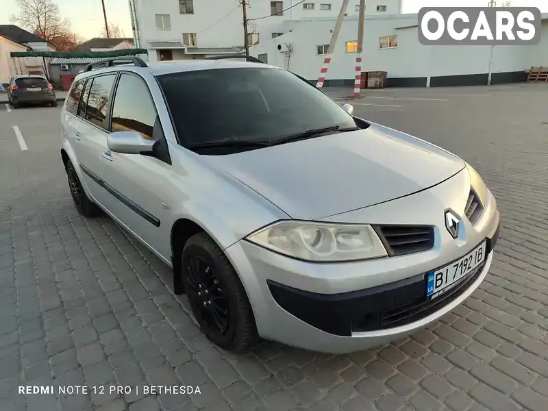 Универсал Renault Megane 2006 1.46 л. Ручная / Механика обл. Полтавская, Козельщина - Фото 1/19