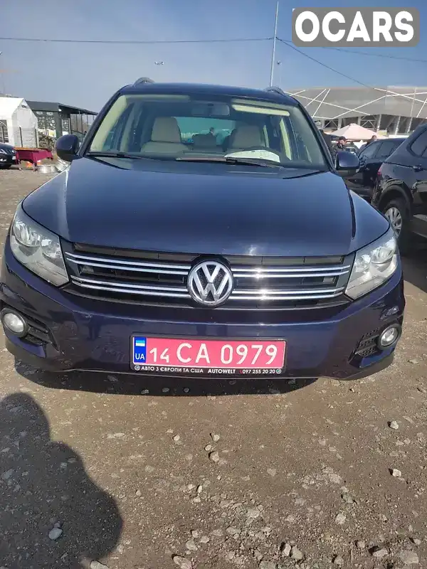 Внедорожник / Кроссовер Volkswagen Tiguan 2014 2 л. Автомат обл. Львовская, Львов - Фото 1/14