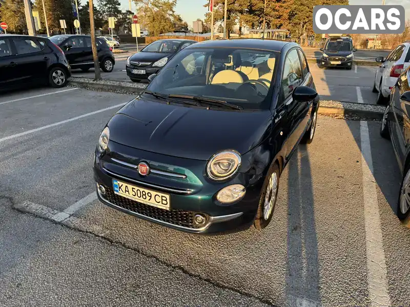 Хэтчбек Fiat 500 2021 1.24 л. Робот обл. Киевская, Киев - Фото 1/15