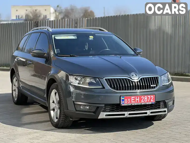 Універсал Skoda Octavia Scout 2015 2 л. Автомат обл. Рівненська, Дубно - Фото 1/21