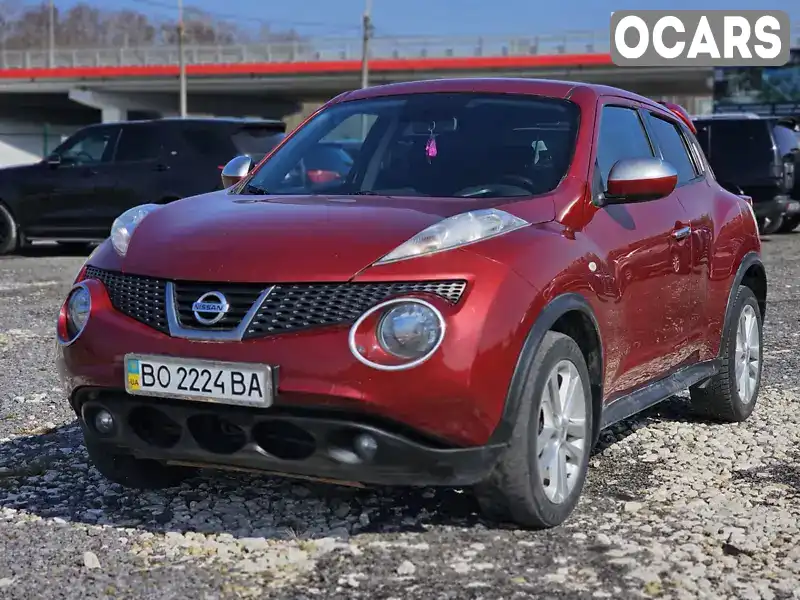 Позашляховик / Кросовер Nissan Juke 2012 1.6 л. Варіатор обл. Тернопільська, Тернопіль - Фото 1/21