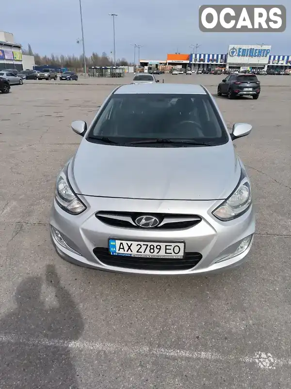 Седан Hyundai Accent 2012 1.4 л. Ручна / Механіка обл. Харківська, Харків - Фото 1/5