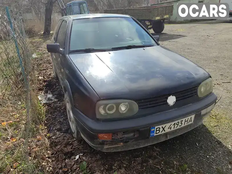 Хетчбек Volkswagen Golf 1997 1.6 л. обл. Хмельницька, Кам'янець-Подільський - Фото 1/9