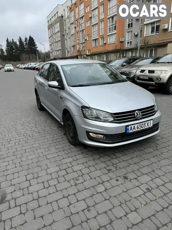 Седан Volkswagen Polo 2018 1.4 л. Автомат обл. Киевская, Васильков - Фото 1/14