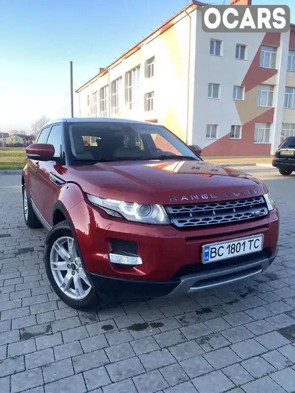 Позашляховик / Кросовер Land Rover Range Rover Evoque 2013 2.2 л. Автомат обл. Львівська, Львів - Фото 1/21