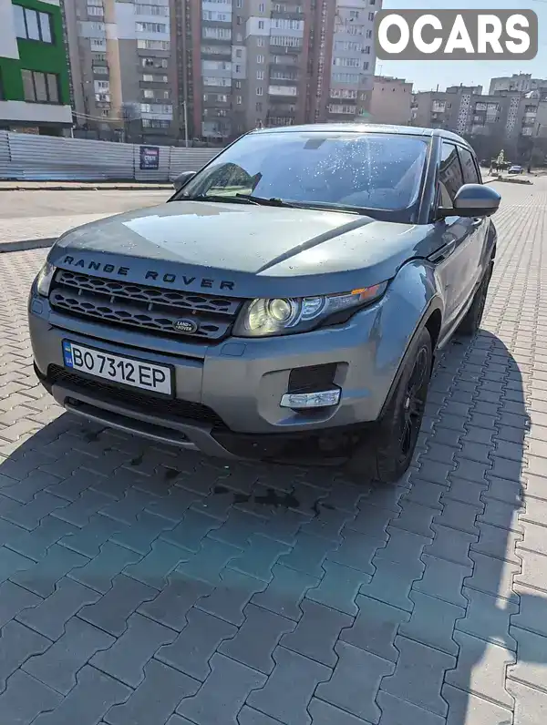 Внедорожник / Кроссовер Land Rover Range Rover Evoque 2014 2 л. Автомат обл. Тернопольская, Тернополь - Фото 1/16