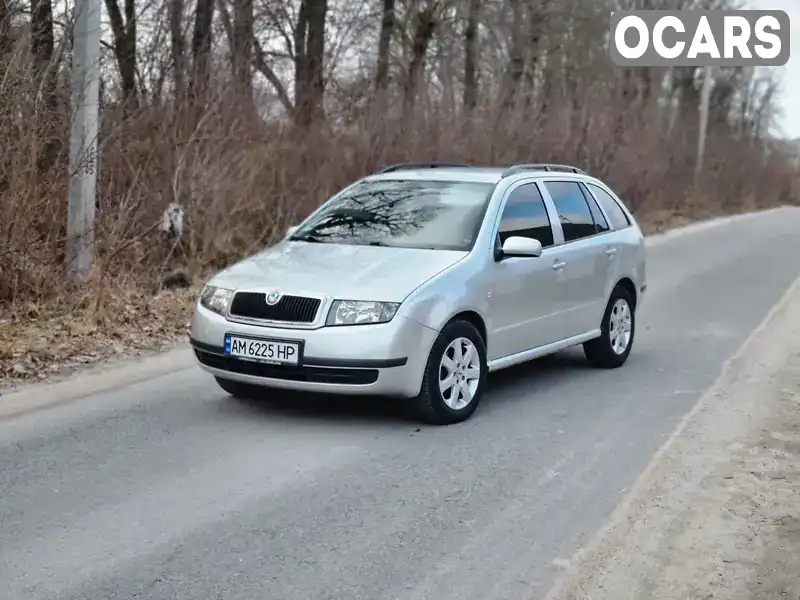 Универсал Skoda Fabia 2007 1.39 л. Ручная / Механика обл. Житомирская, Звягель - Фото 1/20