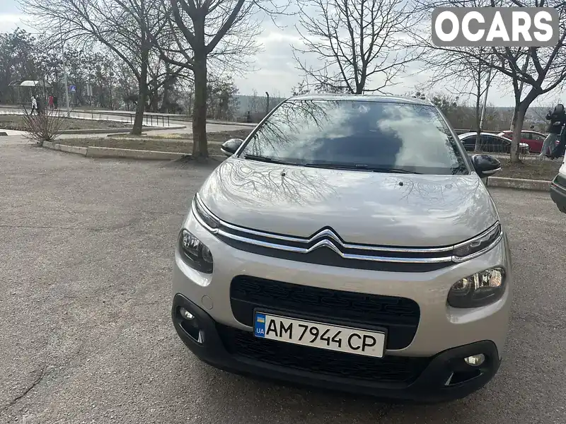 Хэтчбек Citroen C3 2019 1.2 л. Ручная / Механика обл. Житомирская, Житомир - Фото 1/11