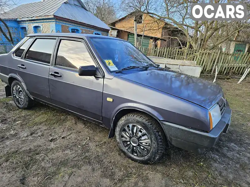 Седан ВАЗ / Lada 21099 2001 1.5 л. Ручна / Механіка обл. Вінницька, Іллінці - Фото 1/21