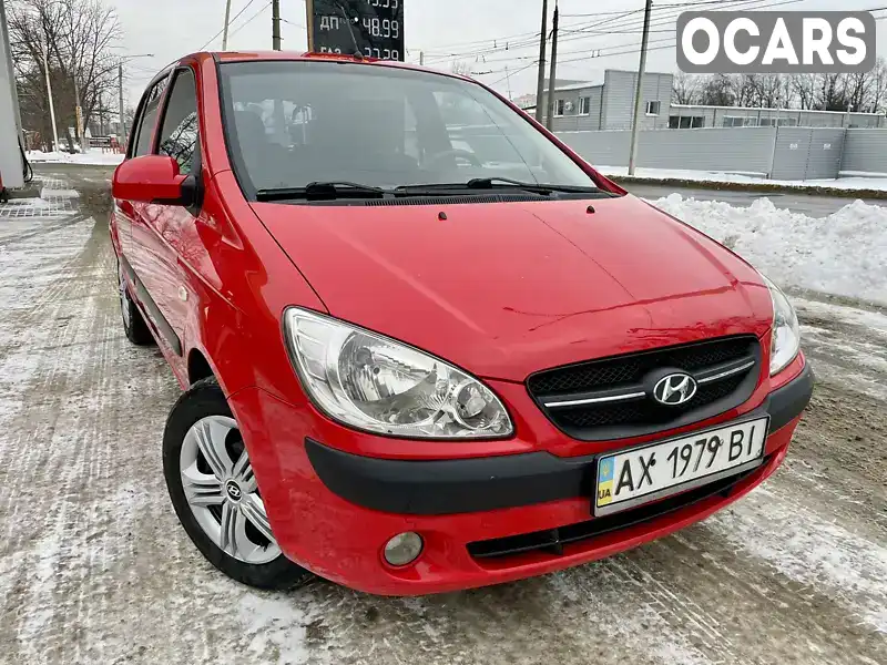 Хэтчбек Hyundai Getz 2010 1.4 л. Ручная / Механика обл. Харьковская, Харьков - Фото 1/21