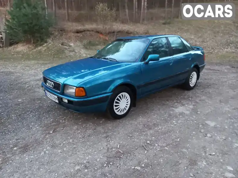 Седан Audi 80 1989 1.8 л. обл. Тернопольская, Кременец - Фото 1/16
