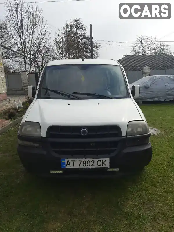 Минивэн Fiat Doblo 2002 1.9 л. Ручная / Механика обл. Ивано-Франковская, Городенка - Фото 1/16