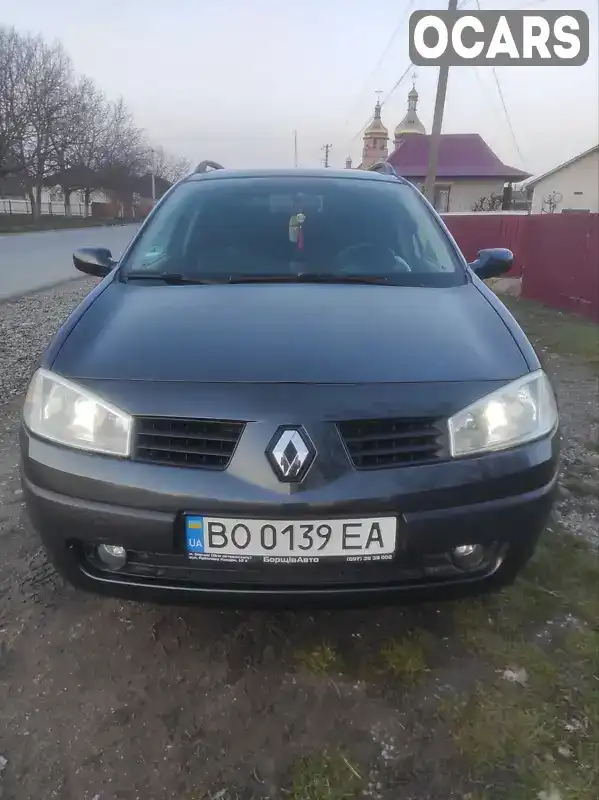 Універсал Renault Megane 2004 1.6 л. Ручна / Механіка обл. Тернопільська, Борщів - Фото 1/21